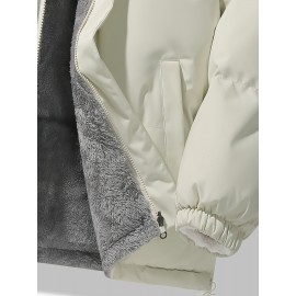 1pc Double-Sided Outdoor Jacket Women'S Fashion Large Size Women'S Clothing  New Autumn And Winter Outdoor Jacket Loose Top Large Size Women'S Versatile Fashion Casual Large Size Outdoor Double-Sided Soft Shell Jacket