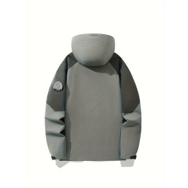 Women's Plus Size Outdoor Sports 3-in-1 Jacket - Hooded Color Block Waterproof Coat For Fall & Winter Women's Plus Size Outdoor Sports 3-in-1 Jacket - Hooded Color Block Waterproof Coat For Fall & Winter