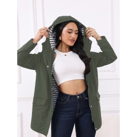 Large Size Women's Windbreaker Jacket, Suitable For Autumn And Winter, Comfortable And Fashionable, Outdoor Sports And Daily Wear Large Size Women's Windbreaker Jacket, Suitable For Autumn And Winter, Comfortable And Fashionable, Outdoor Sports And Daily Wear