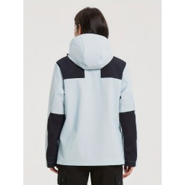 Women's 3-in-1 Winter Outdoor Jacket Set - Waterproof, Windproof & Warm with Detachable Fleece Liner, Hooded for Hiking & Travel Women's 3-in-1 Winter Outdoor Jacket Set - Waterproof, Windproof & Warm with Detachable Fleece Liner, Hooded for Hiking & Travel